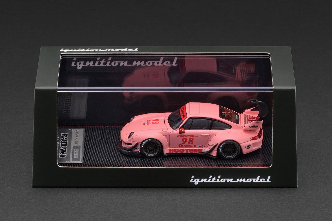 IGNITION MODEL 1/64 PORSCHE RWB 993 - MATTE PINK_2