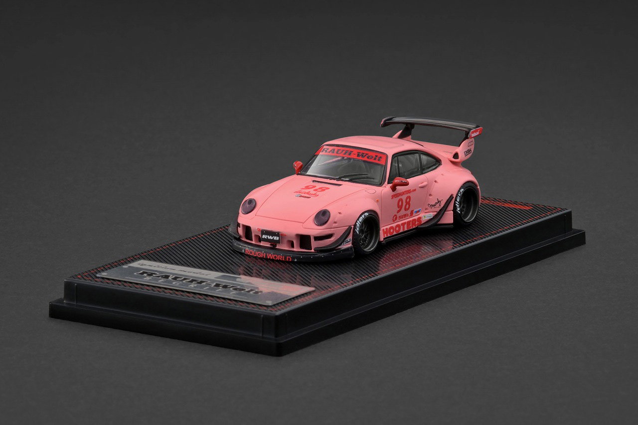 IGNITION MODEL 1/64 PORSCHE RWB 993 - MATTE PINK_4