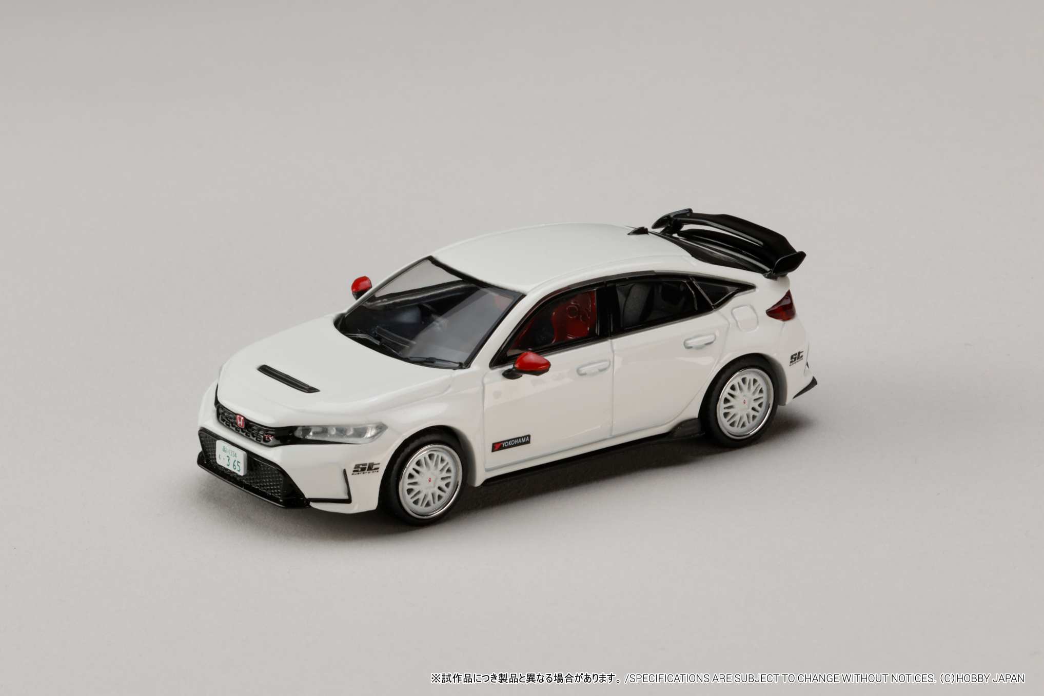HOBBY JAPAN MODEL 1/64 HONDA CIVIC TYPE-R (FL5) - DK TSUCHIYA 2025 BLISTER PACK_3