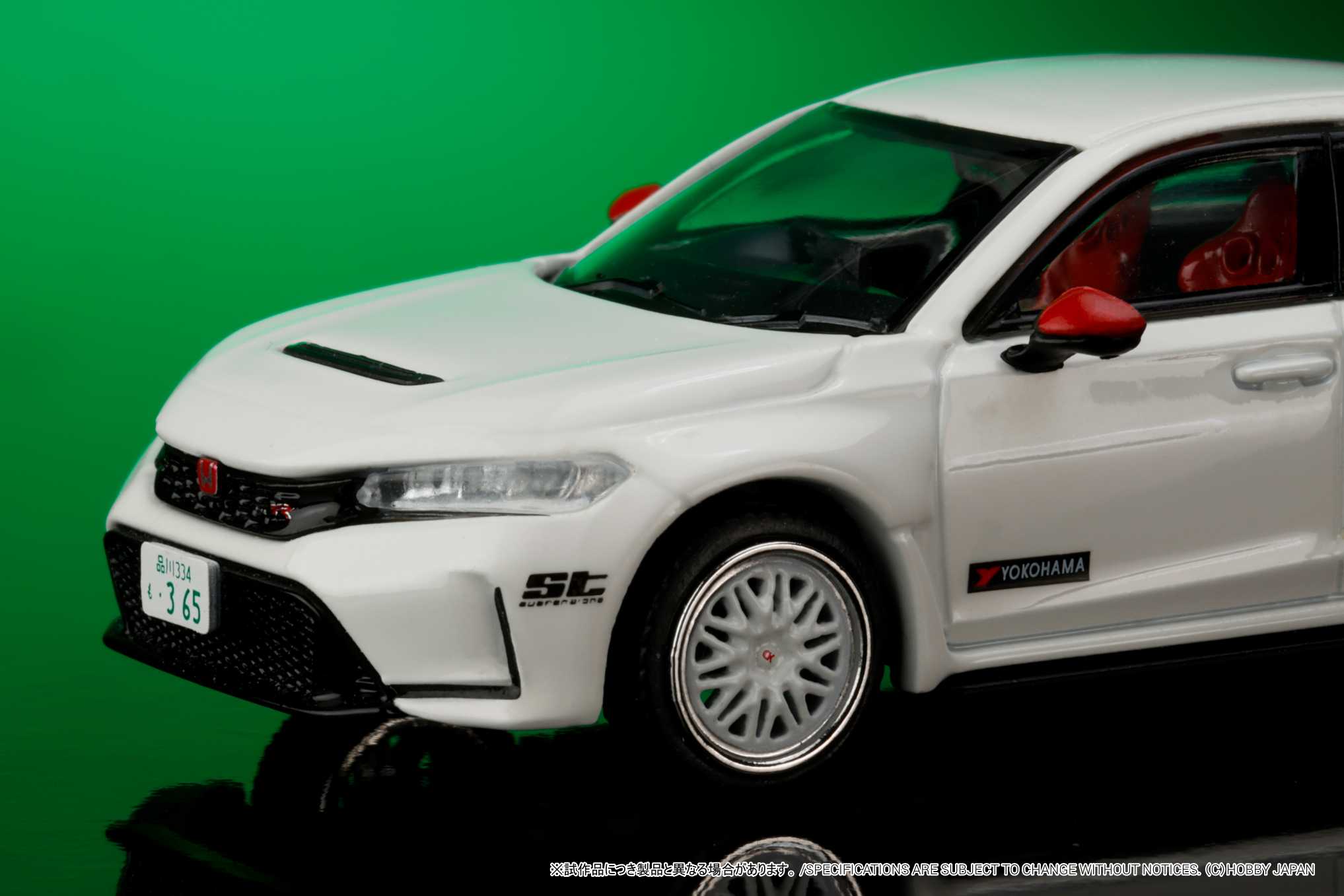 HOBBY JAPAN MODEL 1/64 HONDA CIVIC TYPE-R (FL5) - DK TSUCHIYA 2025 BLISTER PACK_5