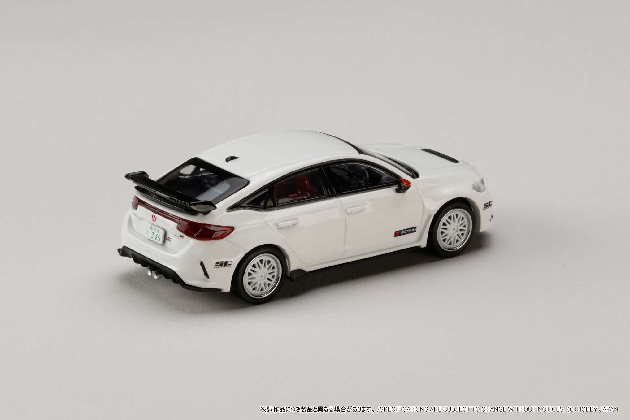 HOBBY JAPAN MODEL 1/64 HONDA CIVIC TYPE-R (FL5) - DK TSUCHIYA 2025 BLISTER PACK_2