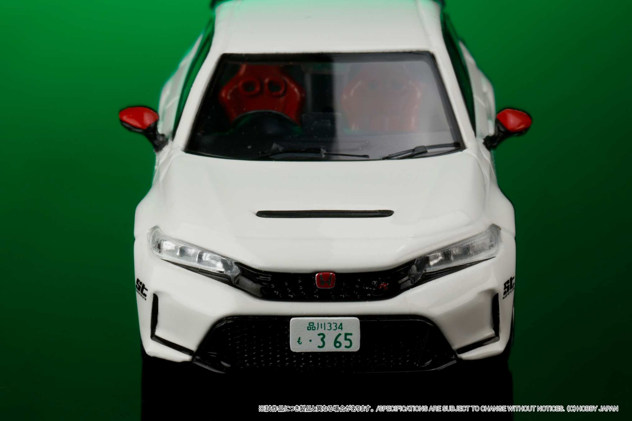 HOBBY JAPAN MODEL 1/64 HONDA CIVIC TYPE-R (FL5) - DK TSUCHIYA 2025 BLISTER PACK_6