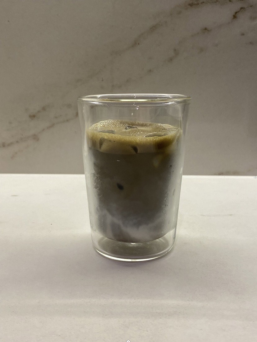 Hojicha latte