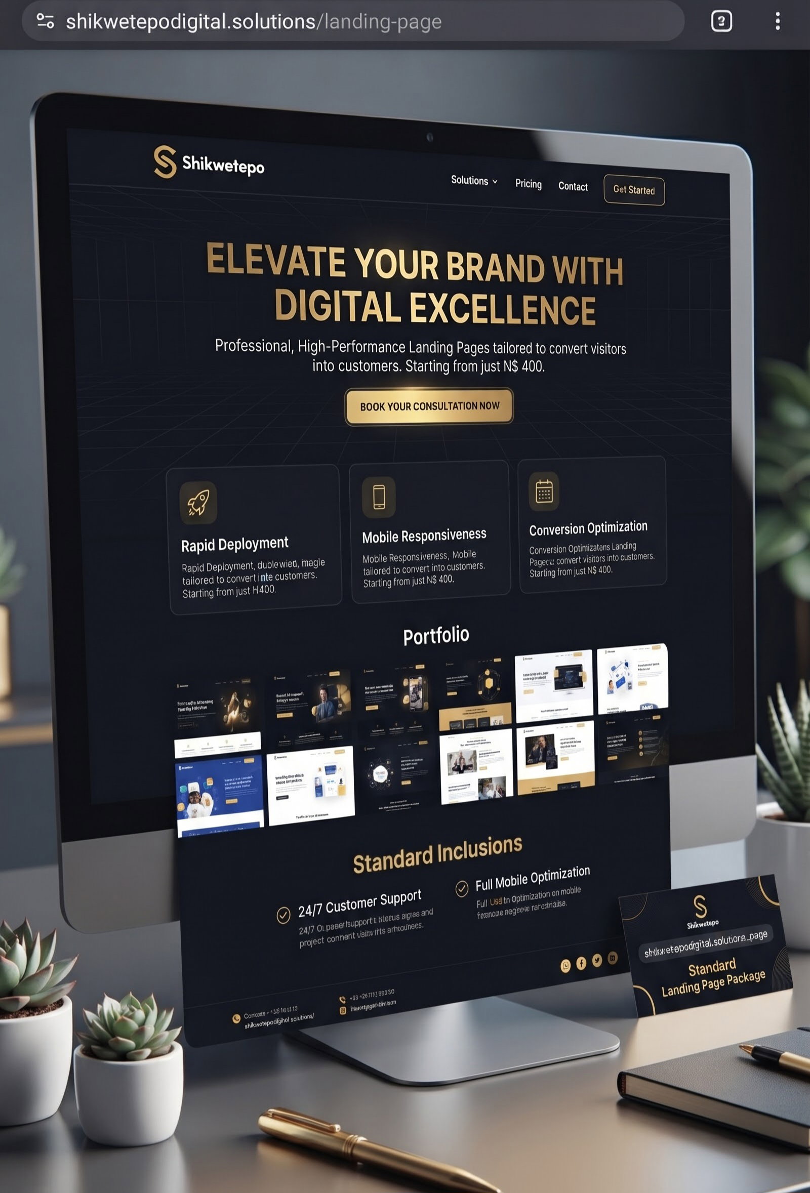 Live E-Commerce / Dynamic Website (With 1-Year Domain)
