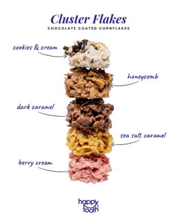 Chocolate Coated Cluster Flakes