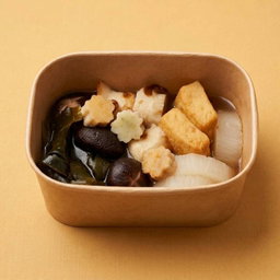Homemade Oden (Daikon, Kelp, Shiitake with Fish Cakes)