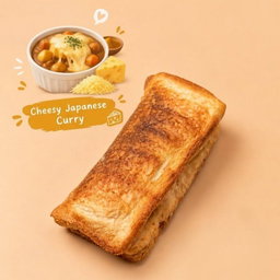 Cheesy Japanese Curry Toast Pocket