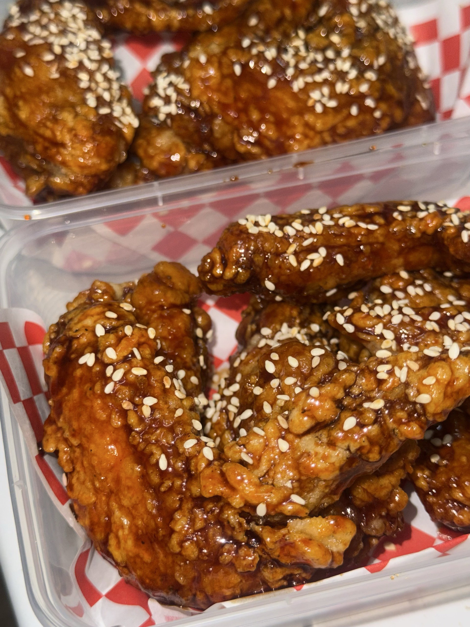 Sweet Spicy Korean Chicken Wingettes & Drumettes