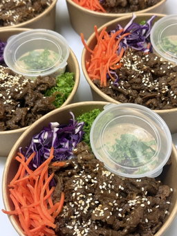 Beef Bulgogi Samyang Cheese with Sesame Sauce