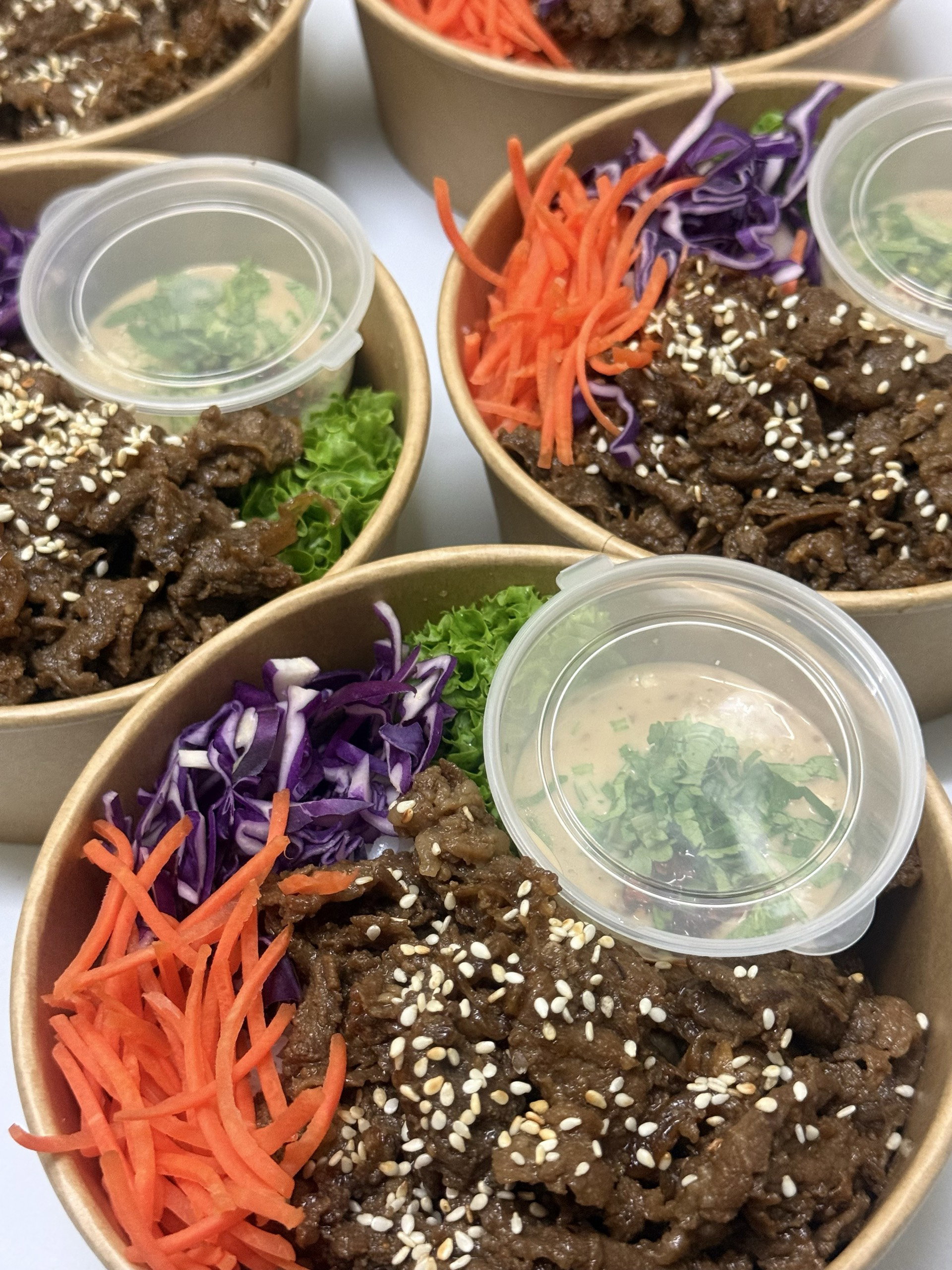 Beef Bulgogi Samyang Cheese with Sesame Sauce