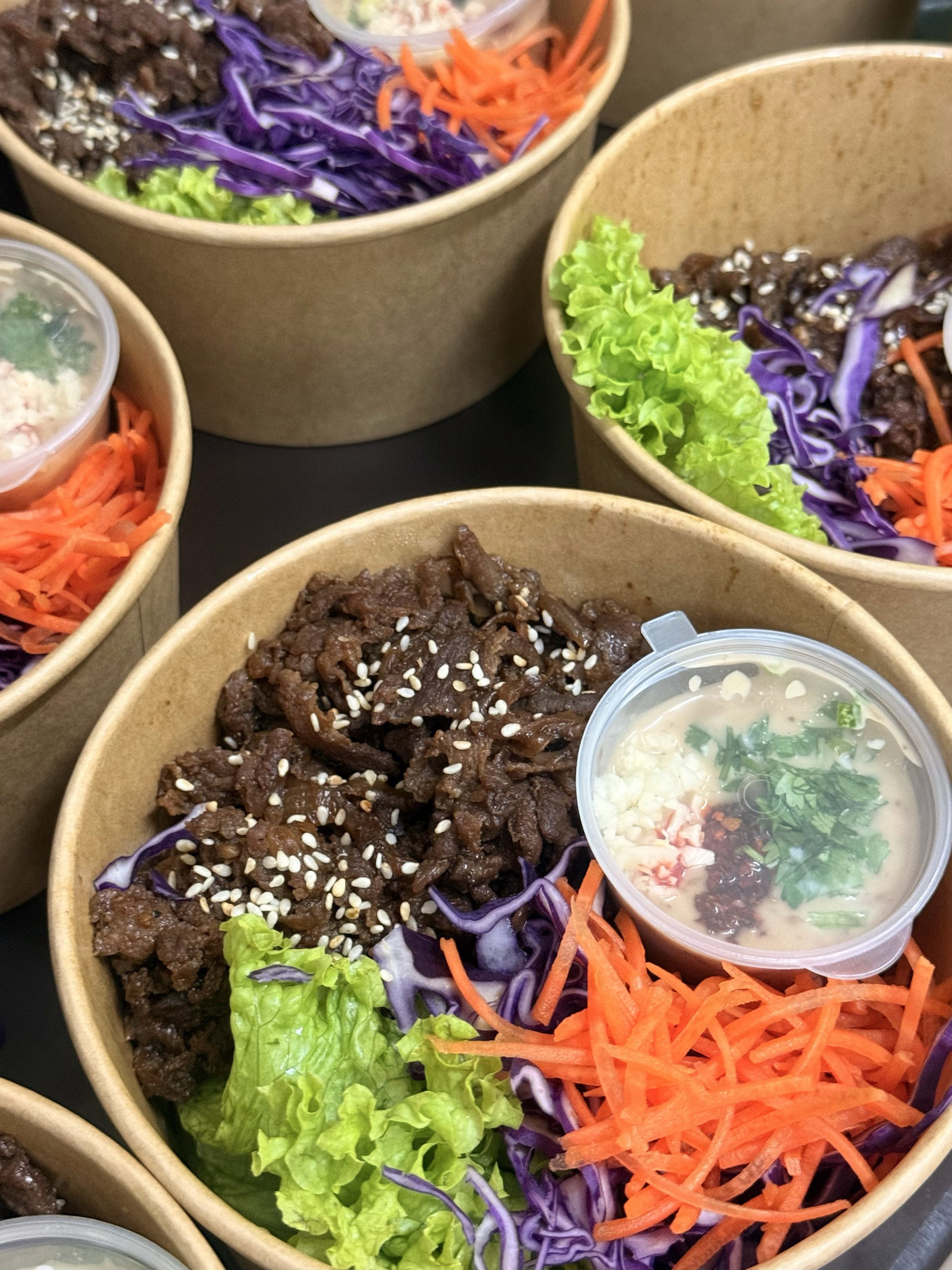 Beef Bulgogi Sumo Rice with Sesame Sauce