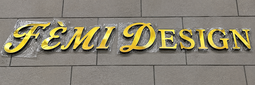 Lettres décoratives