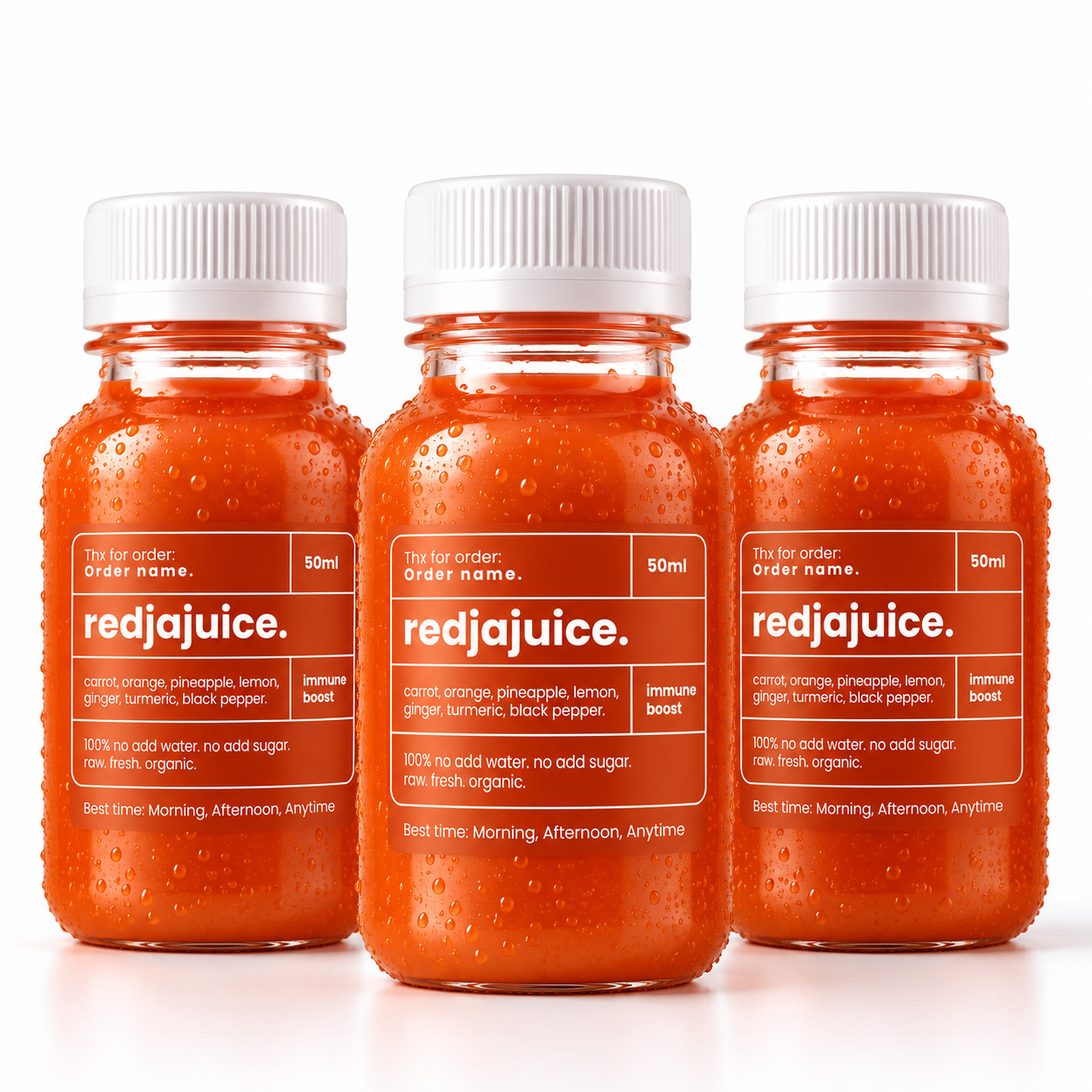 Bundling Pack Immune Booster. 50ml shot. 3pcs
