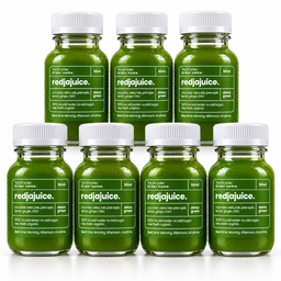 Bundling Pack Detox Green Shot. 50ml shot. 7pcs