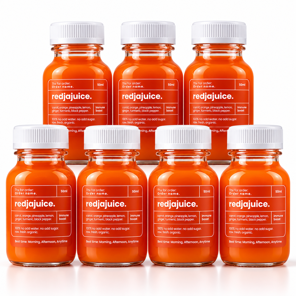 Bundling Pack Immune Booster Shot. 50ml shot. 7pcs
