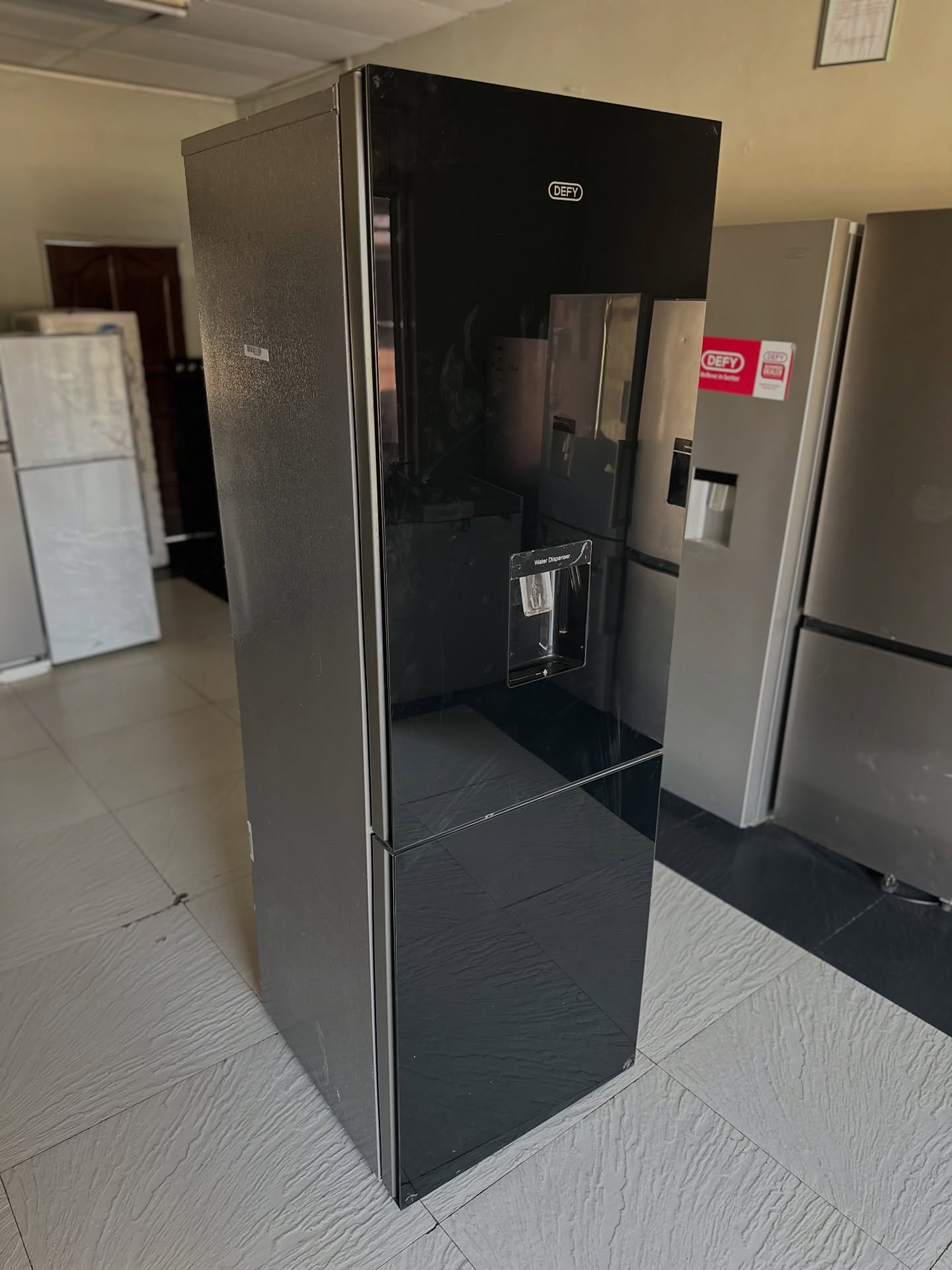 Defy Fridge with water dispenser 