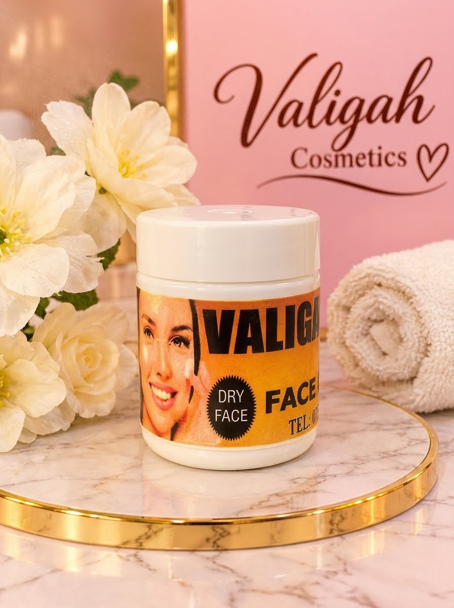 Dry face cream