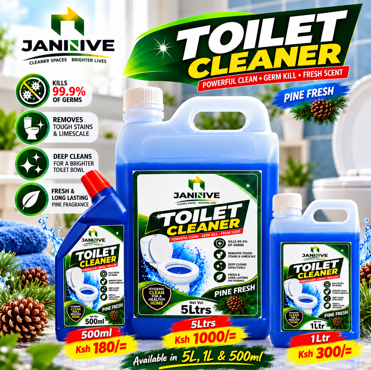 Toilet cleaner 