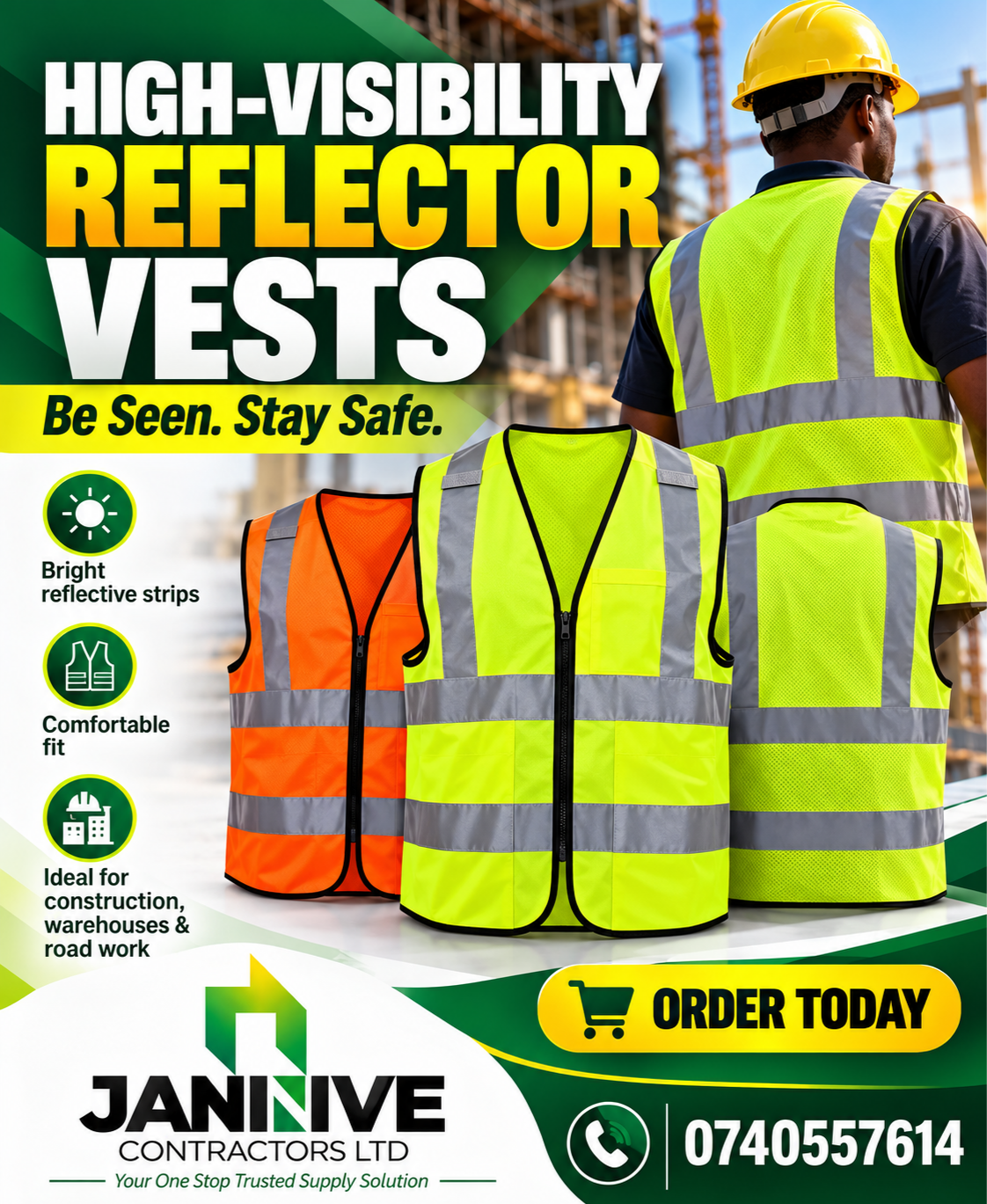 Reflector vests 