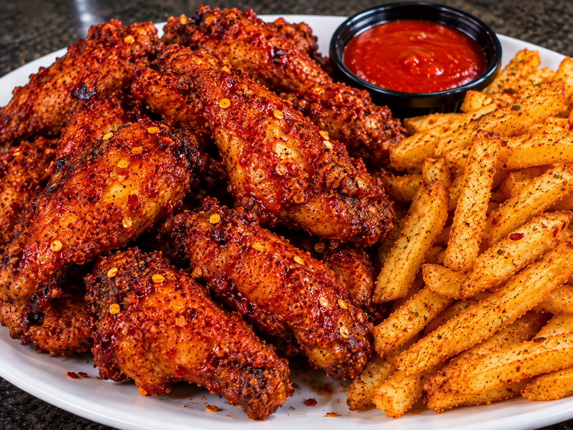 Wings (spicy)