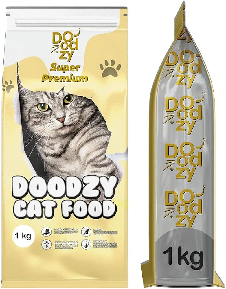 Doodzy Super Premium Dry Food for Adult Cat -1KG