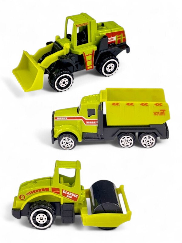 DIE CAST ENGINEERING SERIES | RATIO 1:64 LENGTH RANGE ±65-70mm | GREEN_1
