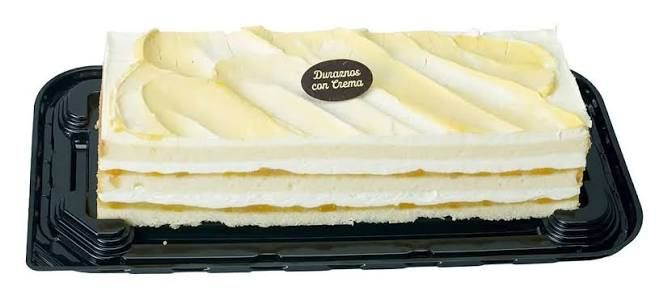 Kirkland Signature � Pastel de duraznos con crema