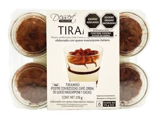 Postre Italiano � Tiramis� (6 x 85 g)