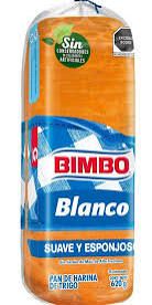 Bimbo � Pan blanco de harina de trigo en rebanadas (20 un)