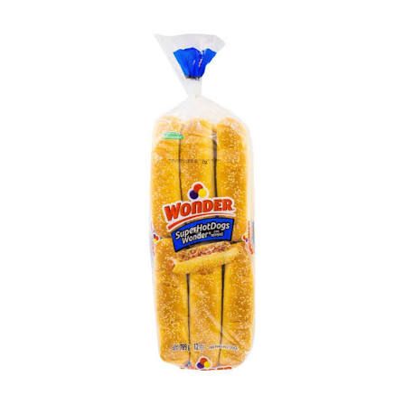 Wonder � Pan para hot dogs con ajonjol� (12 un)