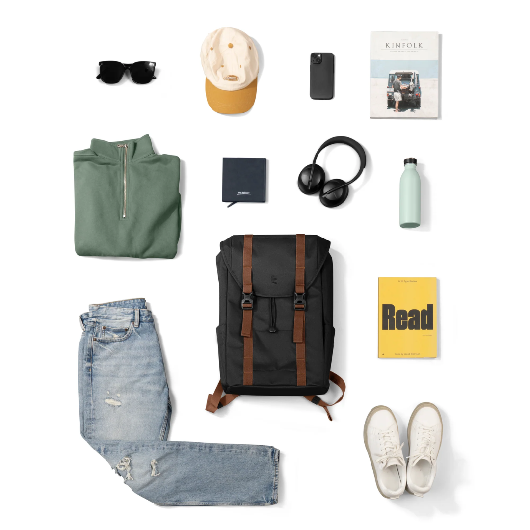 [PRE-ORDER] TOMTOC Vintpack-TA1 Laptop Backpack 22L - Black_13