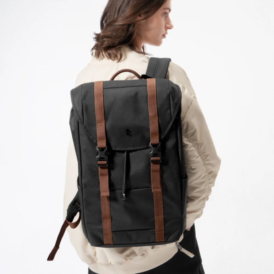 [PRE-ORDER] TOMTOC Vintpack-TA1 Laptop Backpack 22L - Black_12
