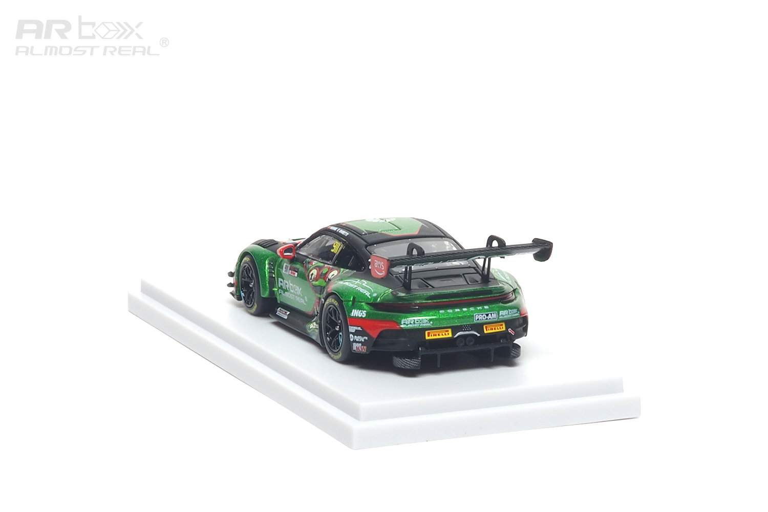 ALMOST REAL MODEL 1/64 PORSCHE 911 GT3 R 2026 GT WORLD CHALLENGE ASIA MANDALIKA #911 (640006021_2