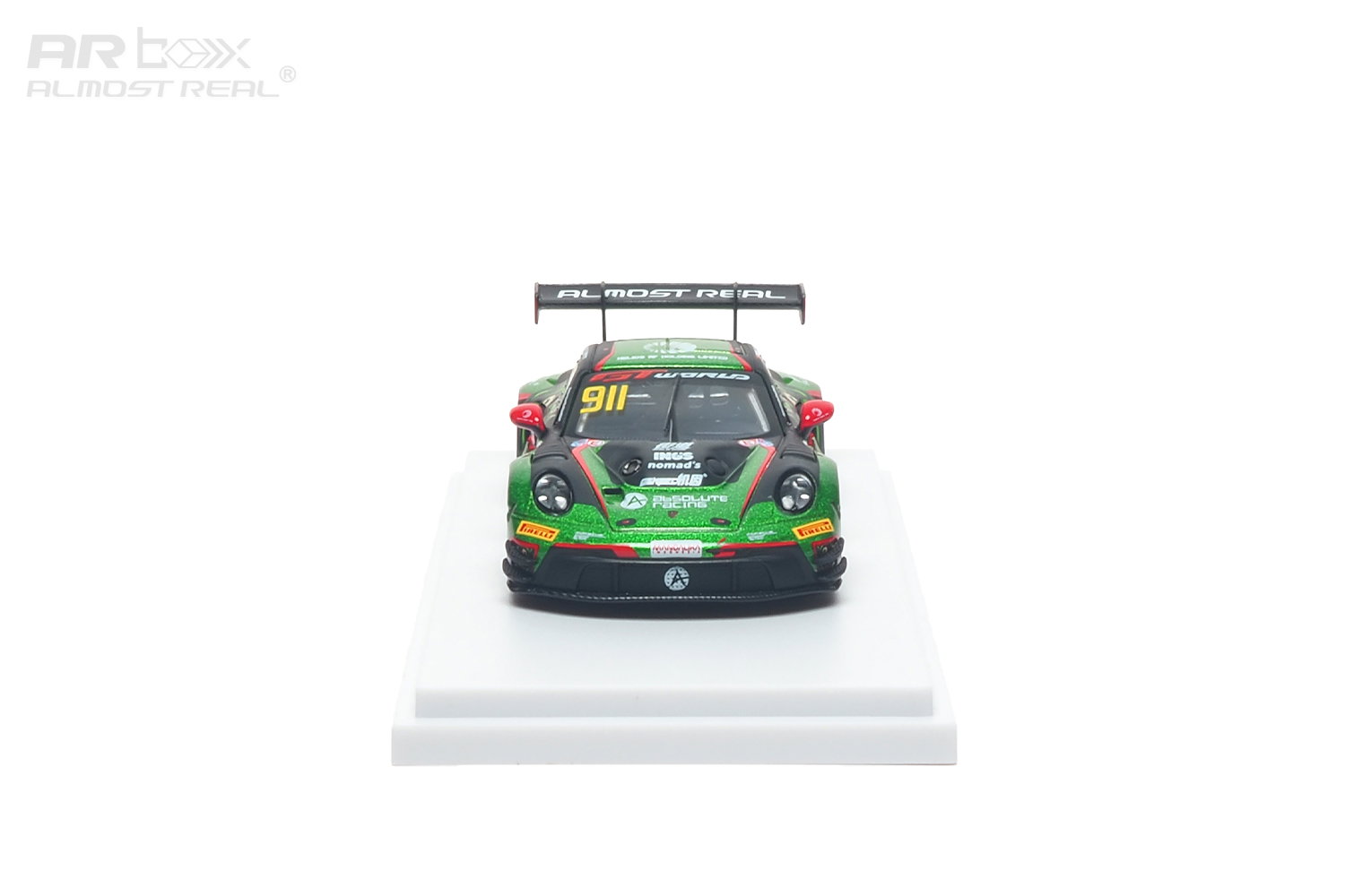 ALMOST REAL MODEL 1/64 PORSCHE 911 GT3 R 2026 GT WORLD CHALLENGE ASIA MANDALIKA #911 (640006021_1