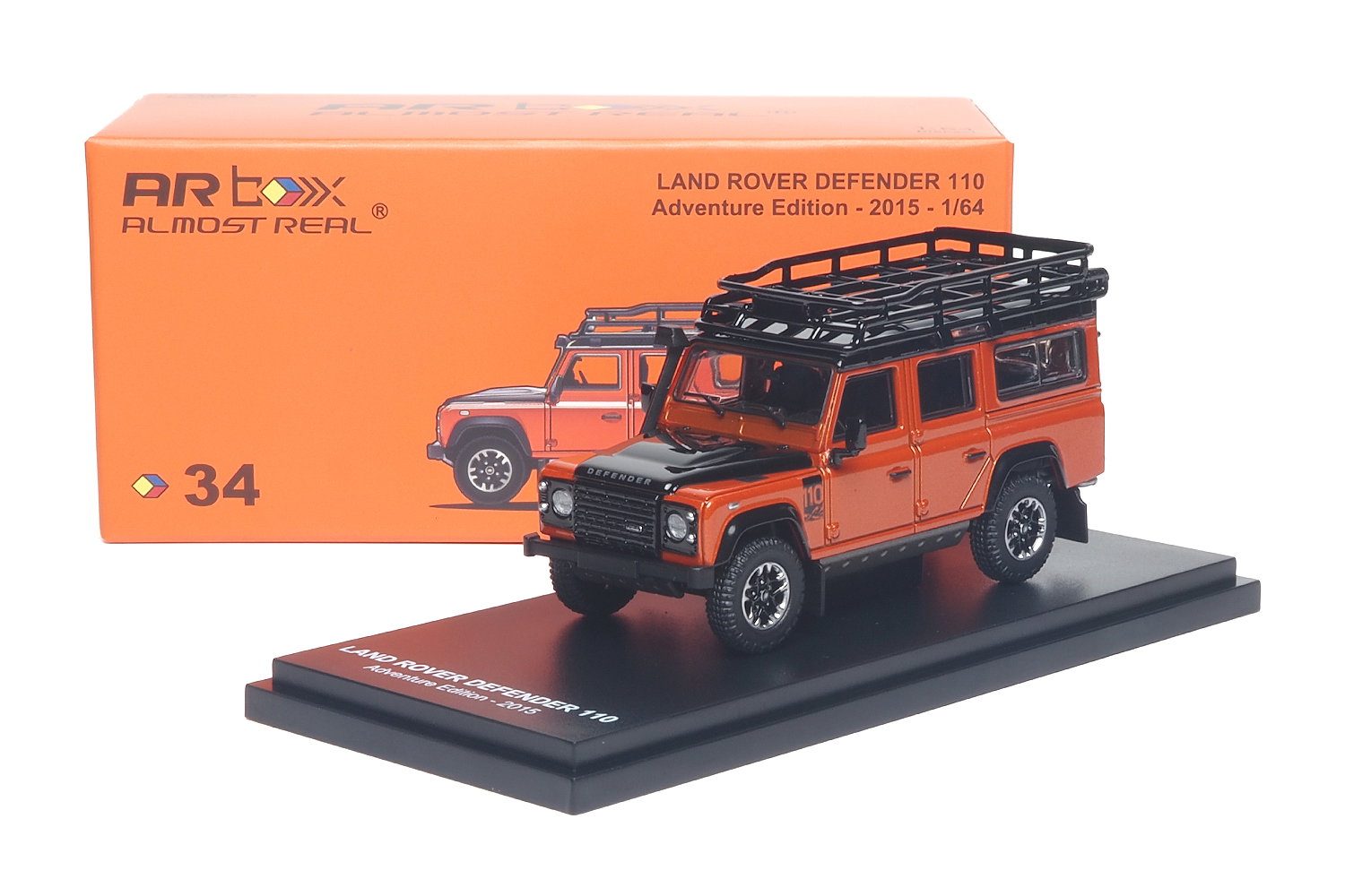 ALMOST REAL MODEL 1/64 LAND ROVER DEFENDER 110 ADVENTURE SERIES 2015