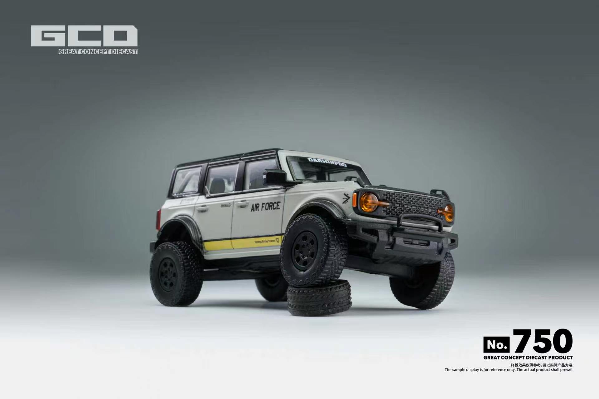 GCD MODEL 1/64 BRONCO DARWIN PRO AIR FORCE - GREY_3