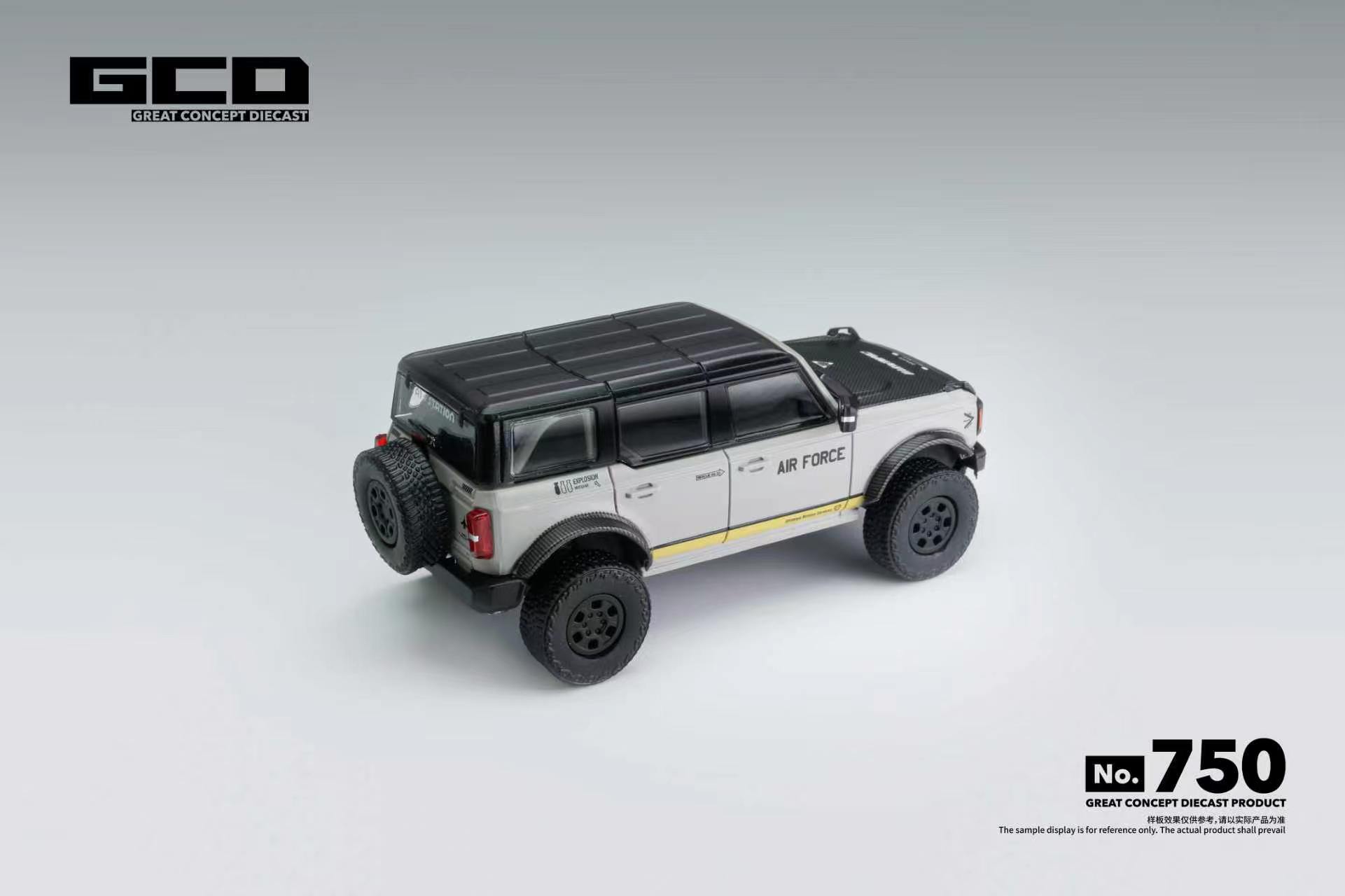 GCD MODEL 1/64 BRONCO DARWIN PRO AIR FORCE - GREY_2