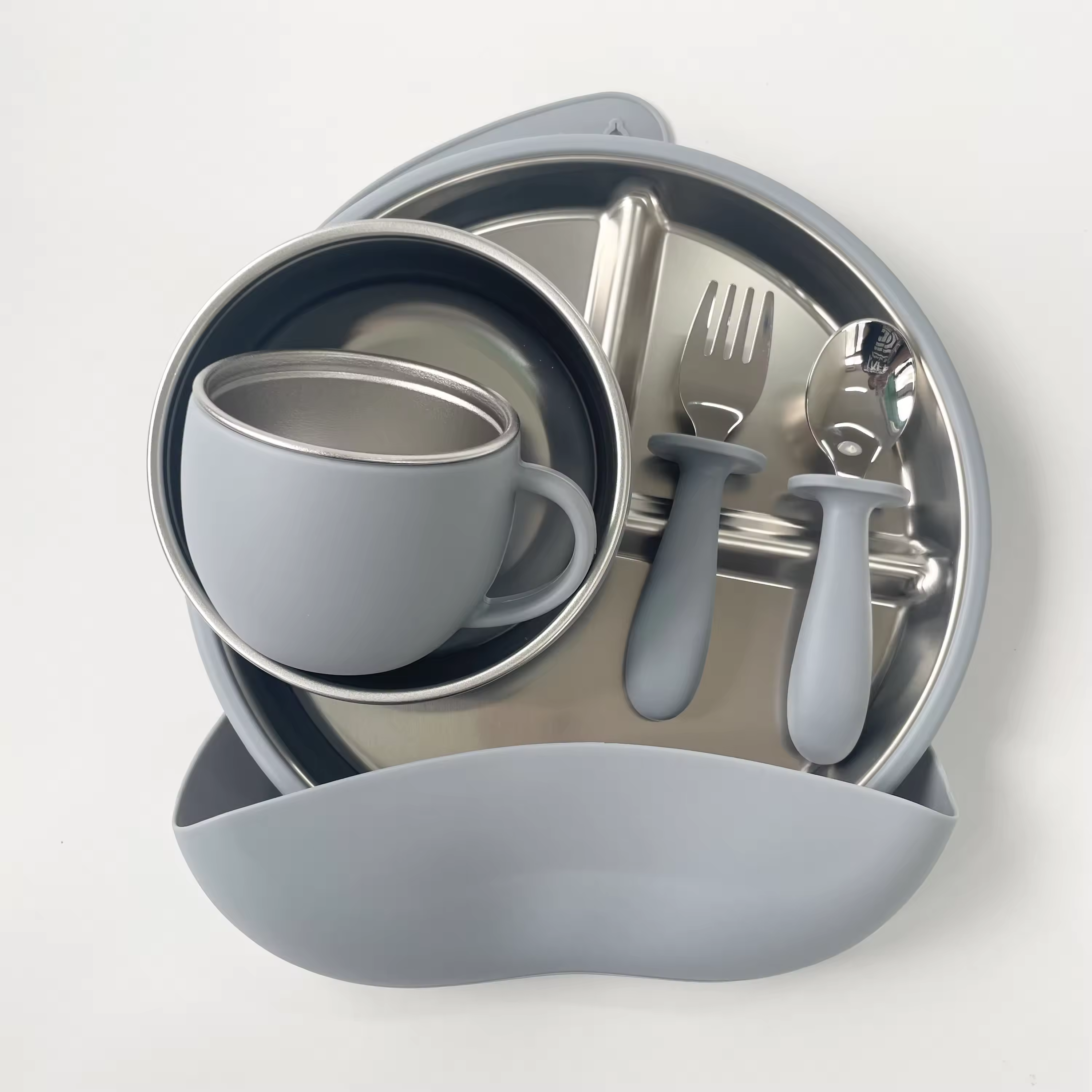 Stainless Steel 304 Feeding Set (Large)_1