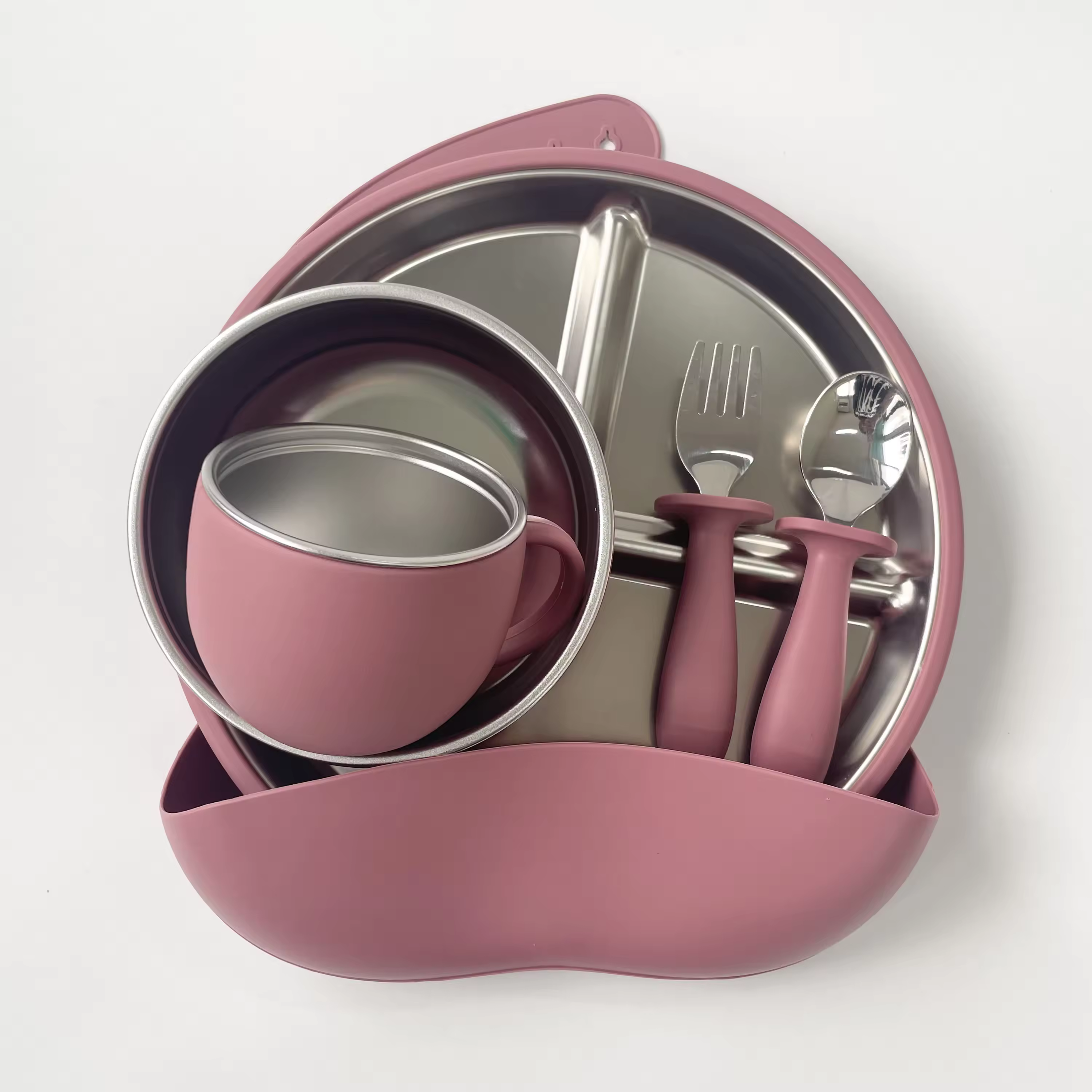 Stainless Steel 304 Feeding Set (Large)_2
