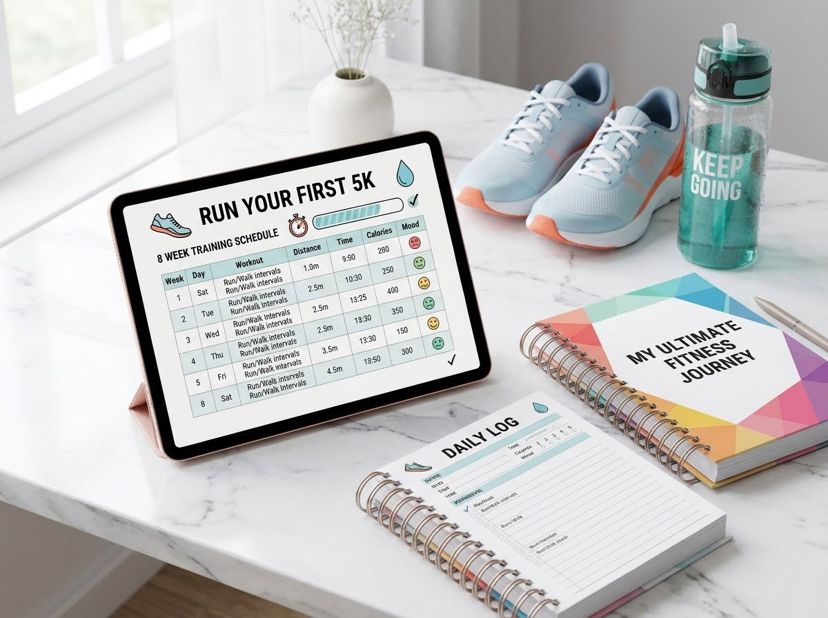 ​Couch to 5K: The Ultimate 8-Week Transformation Planner