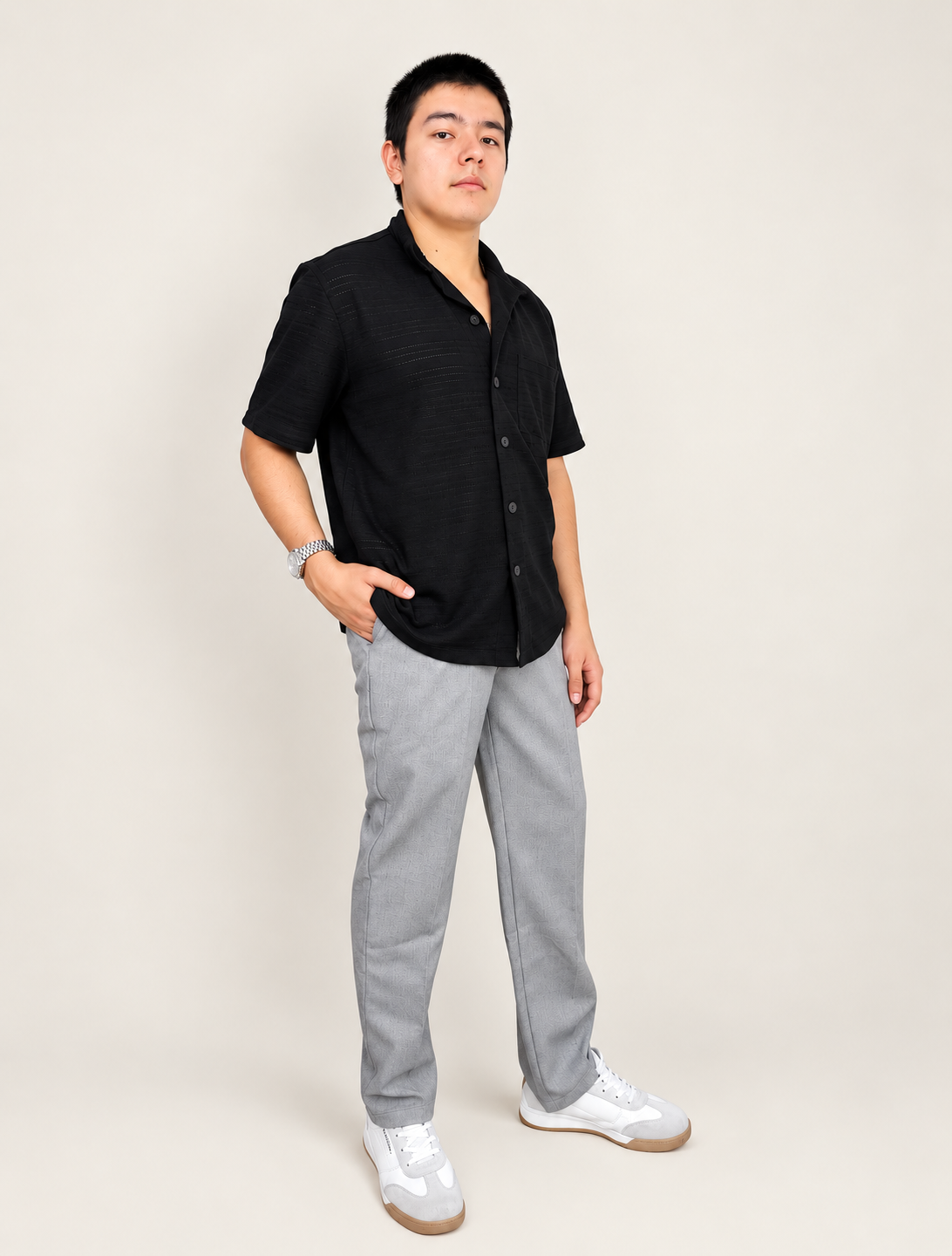 Pantalon Toscana Gris