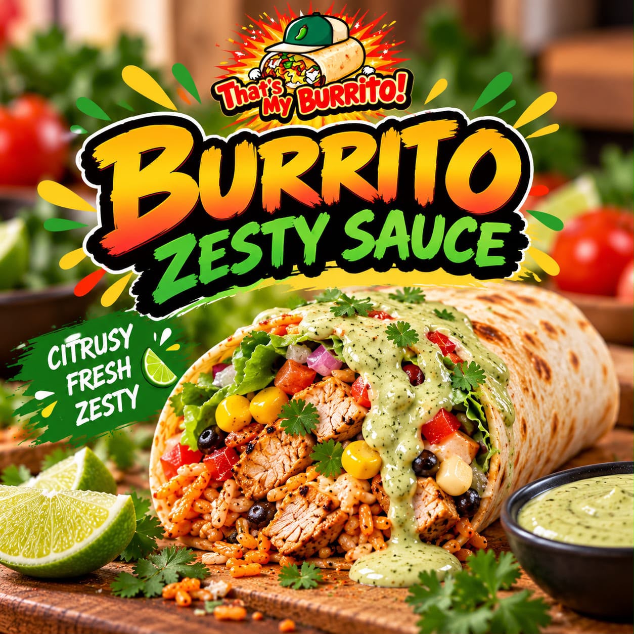 Burrito(Zesty Sauce)