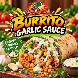 Burrito(Garlic Sauce)