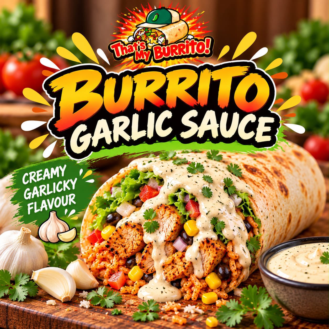 Burrito(Garlic Sauce)