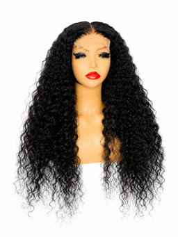 4x4 Glueless Curly 26" Blendled Unit