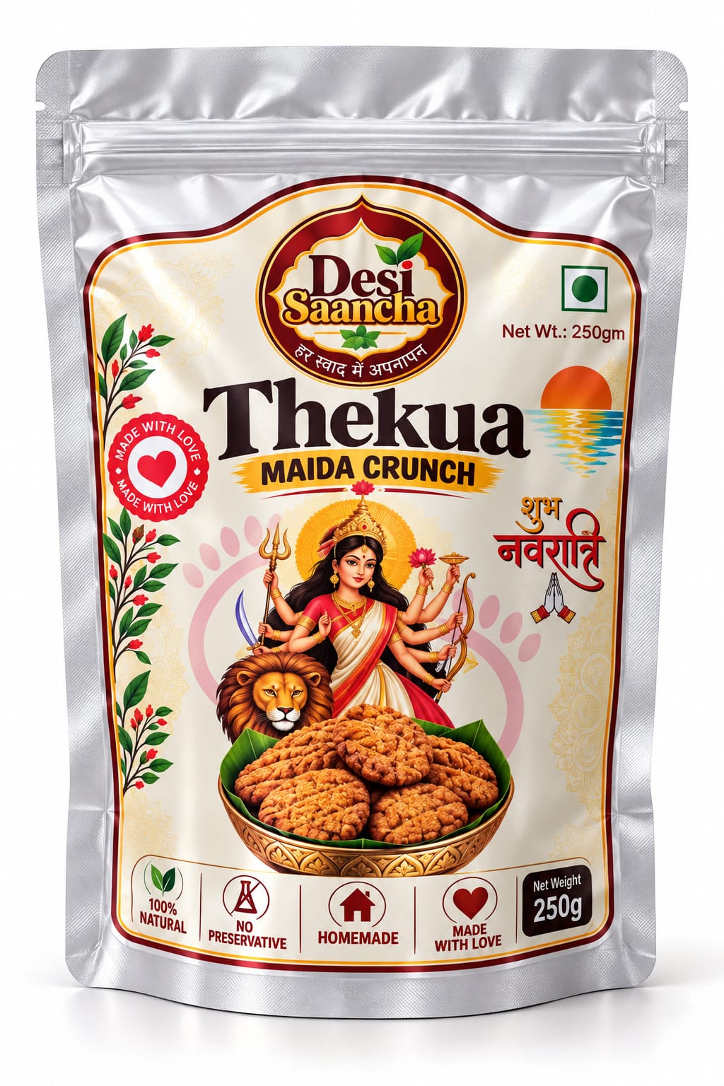 Maida Crunch Thekua