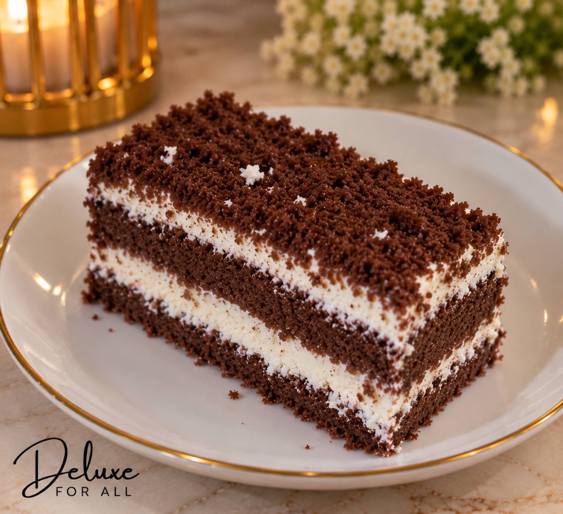 Chocolade Soufflé Gebak
