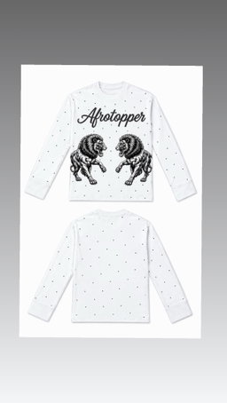 Afrotopper stone long sleeve