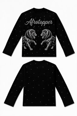 Afrotopper stone long sleeve