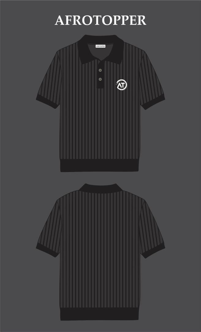 Afrotopper Striped polo shirt_1